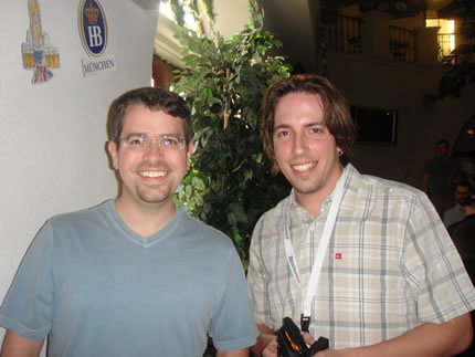 Matt Cutts (chefe de webspam do Google) & Cassiano Travareli